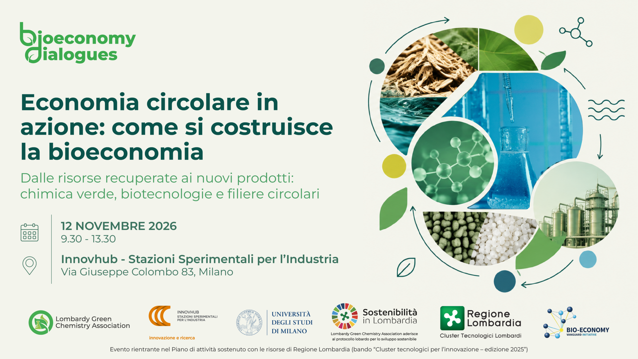 Bioeconomy Dialogues: un confronto su economia circolare e nuove filiere industriali